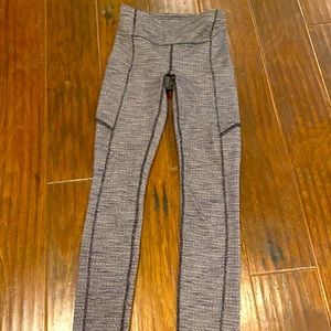Speed up tight 28” black heathered black lululemon